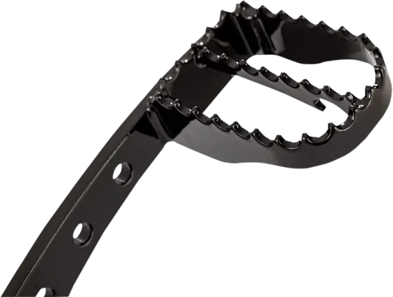 Burly Black Powder Coated Steel Brake Lever