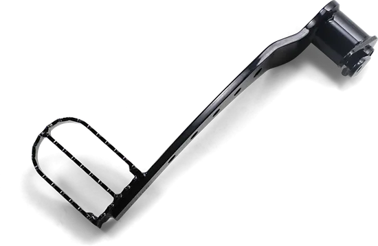 Burly Black Powder Coated Steel Brake Lever