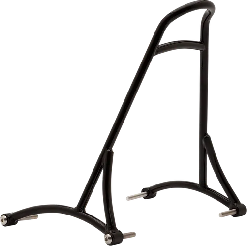 Burly Black Steel 13in Sissy Bar
