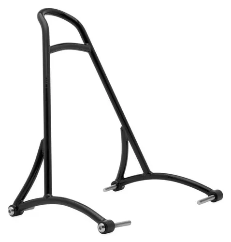 Burly Black Steel 13in Sissy Bar