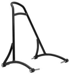 Burly Black Steel 13in Sissy Bar