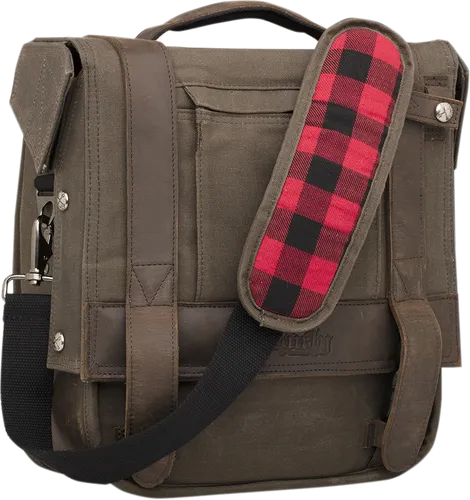 Burly Oak Waxed Cotton Leather Universal Detachable Saddlebag