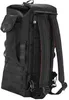 Burly Black Cotton Canvas Voyager Sissy Bar Backpack