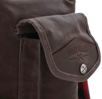 Burly Oak Cotton Canvas Voyager Sissy Bar Backpack