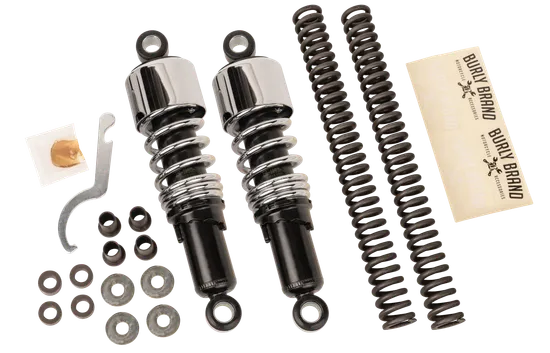 Burly Black Front Fork Slammer Lowering Kit