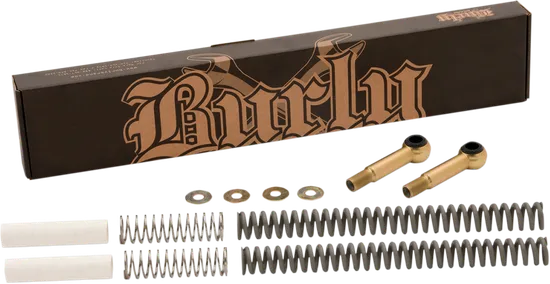 Burly Black Front Fork Slammer Lowering Kit