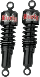 Burly 10.5in Black Rear Slammer Shock Absorber Pair