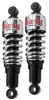 Burly 10.5in Chrome Rear Slammer Shock Absorber Pair