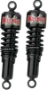 Burly 10.5in Black Rear Slammer Shock Absorber Pair
