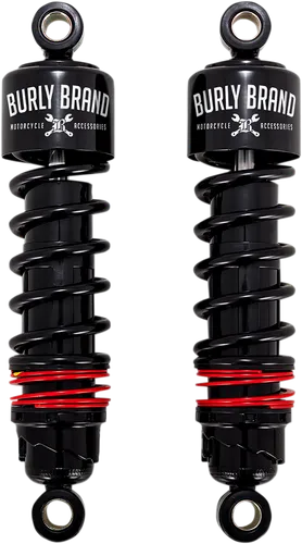 Burly Black Lowering Slammer Plus Shocks