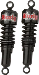 Burly 10.5in Black Rear Slammer Shock Absorber Pair