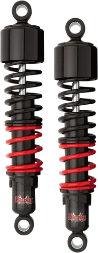 Burly 13in Black Red Stiletto Hydraulic Rear Shock