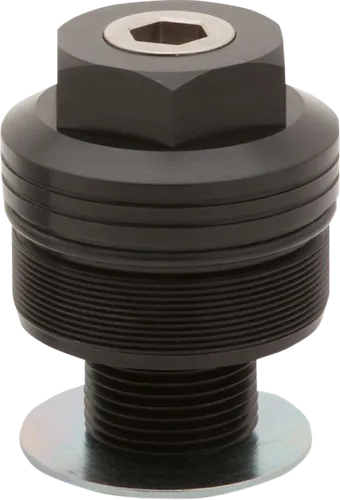 Burly 49mm Black Machined Aluminum Fork Pre Load Adjuster