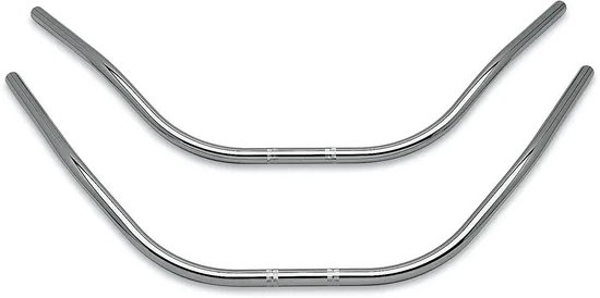 Burly 4.5in Chromed Steel Bikini Beach Handlebar