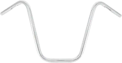 Burly 14in Chromed Steel Narrow Ape Hanger Handlebar