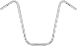 Burly 16in Chromed Steel Narrow Ape Hanger Handlebar