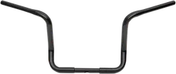 Burly 13in Black Steel Bagger Ape Hanger Handlebar wo Notch