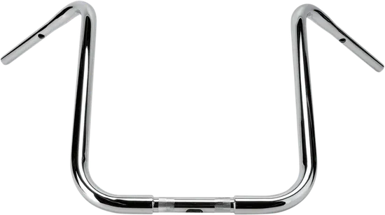 Burly 18in Chromed Steel PreDrilled Dimpled Handlebar