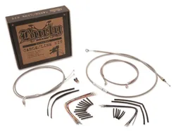 Burly 14in SS Gorilla Handlebar Controls Kit