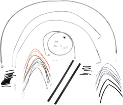 Burly 14in SS Gorilla Handlebar Controls Kit