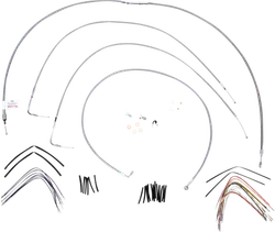 Burly 16in SS Gorilla Handlebar Controls Kit