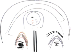 Burly 16in SS Gorilla Handlebar Controls Kit