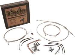 Burly 16in SS Gorilla Handlebar Controls Kit w ABS