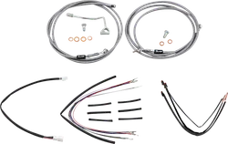 Burly 18in SS Gorilla Handlebar Controls Kit w ABS