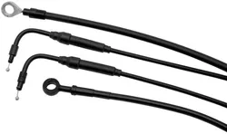 Burly 14in Black Vinyl Gorilla Control Kit wo ABS