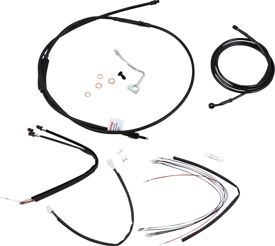 Burly 18in Black Vinyl Gorilla Control Kit w ABS