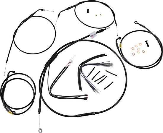 Burly 18in Black Vinyl Gorilla Control Kit w ABS