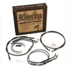 Burly 12in Black Handlebar Controls Kit