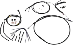 Burly 16in Black Gorilla Bar Controls Kit