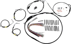 Burly 13in Black Bagger Bar Control Kit w Cruise