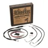 Burly Black 15in Handlebar Controls Kit