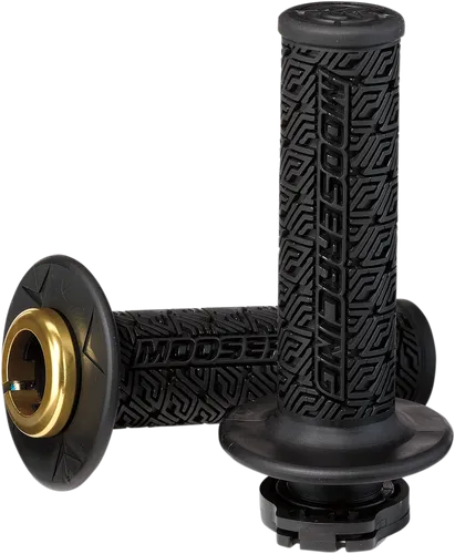 Moose 36 Series Black Gold Lock On Grips