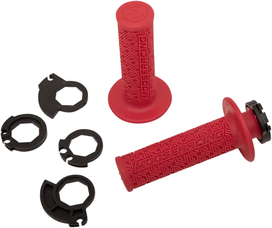 Moose 36 Series Red Gold Lock On Grips