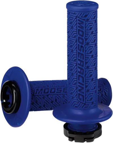 Moose 36 Series Blue Black Lock On Grips
