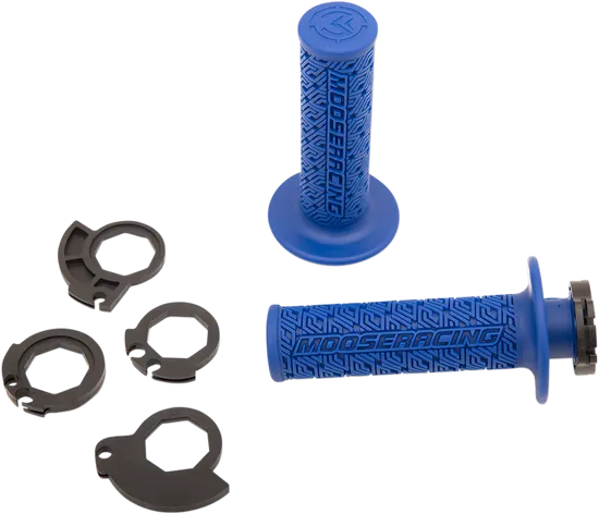 Moose 36 Series Blue Black Lock On Grips
