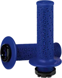 Moose 36 Series Blue Black Lock On Grips