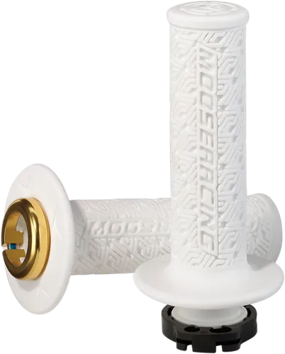 Moose 36 Series White Gold Lock On Grips