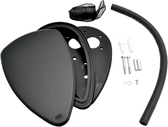 Baron Smooth Big Air Kit Cleaner Filter Assembly Black Washable