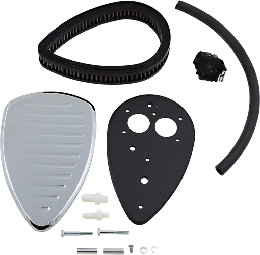 Baron Comet Big Air Kit Cleaner Filter Assembly Chrome Washable