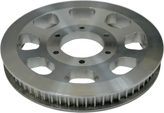 Baron Rear Power Drive Belt Pulley Raw 62 Tooth Aluminum