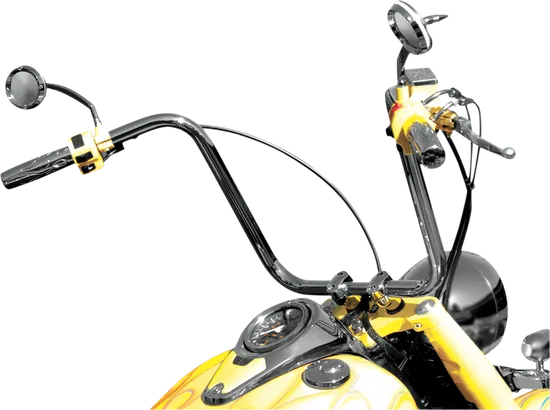 Baron 1.25in. Kong Handlebar Chrome 38in. x 16in. x 10in.