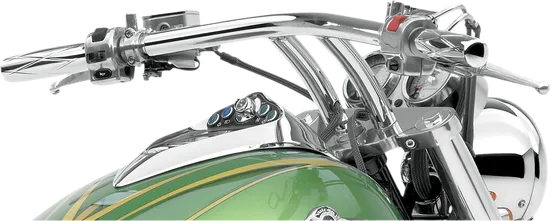 Baron 1.25in. Radius Drag Handlebar Chrome 31.25in. x 8.5in. x 8.25in.