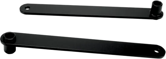 Baron Rear Shock Drop Bracket Lowering Kit Black Lowers 1.75in.