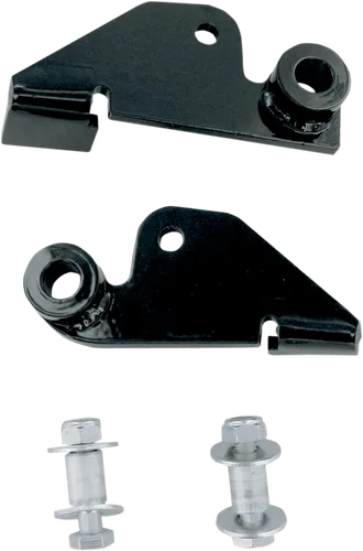Baron Rear Shock Lowering  Bracket Kit Black 1.5in