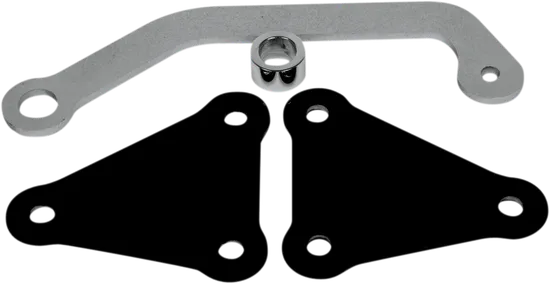 Baron Rear Suspension Lowering Link Bracket Kit 1.5in. Black