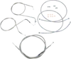Baron Handlebar Control Cable Kit Clutch Brake Line 18-20in. SS